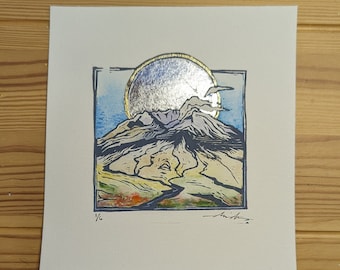 Saint Helens Icon, Mount Saint Helens, Vancouver, Washington state, Pacific Northwest, Cascade Mountains, Volcano