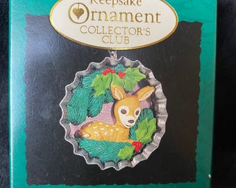 Hallmark Keepsake Ornament Miniature, Cozy Christmas, 1994