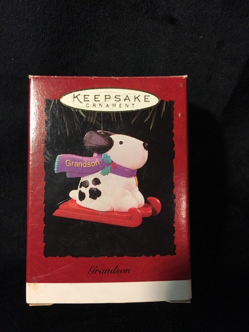 Hallmark Christmas Ornament Grandson