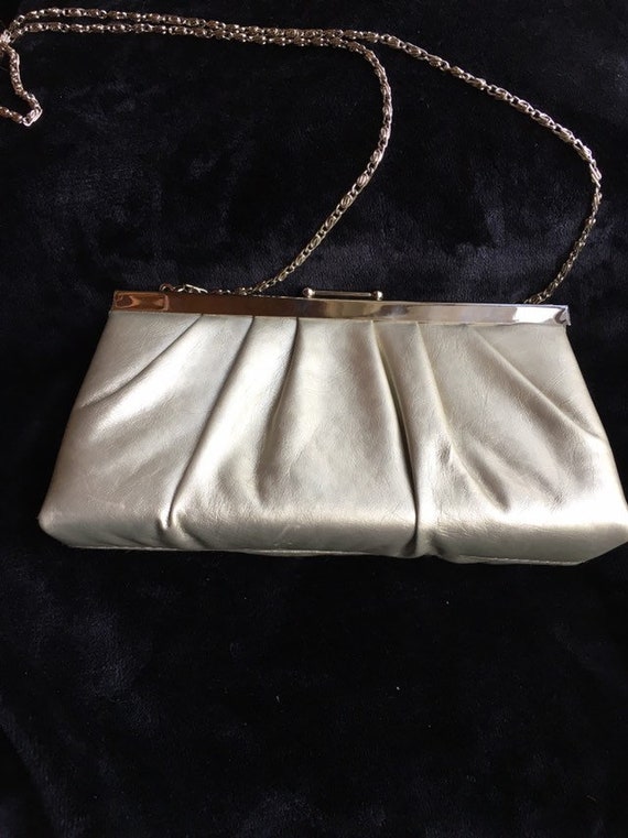 Gunne Sax purse, silver