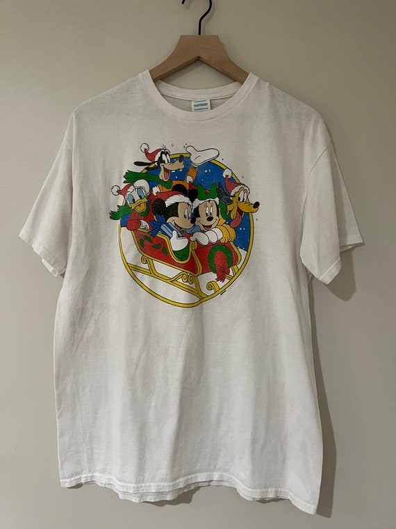 Vintage Fab Five Disney Christmas tee