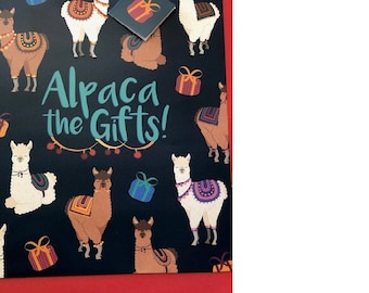 Alpaca the gifts Large Gift Bag