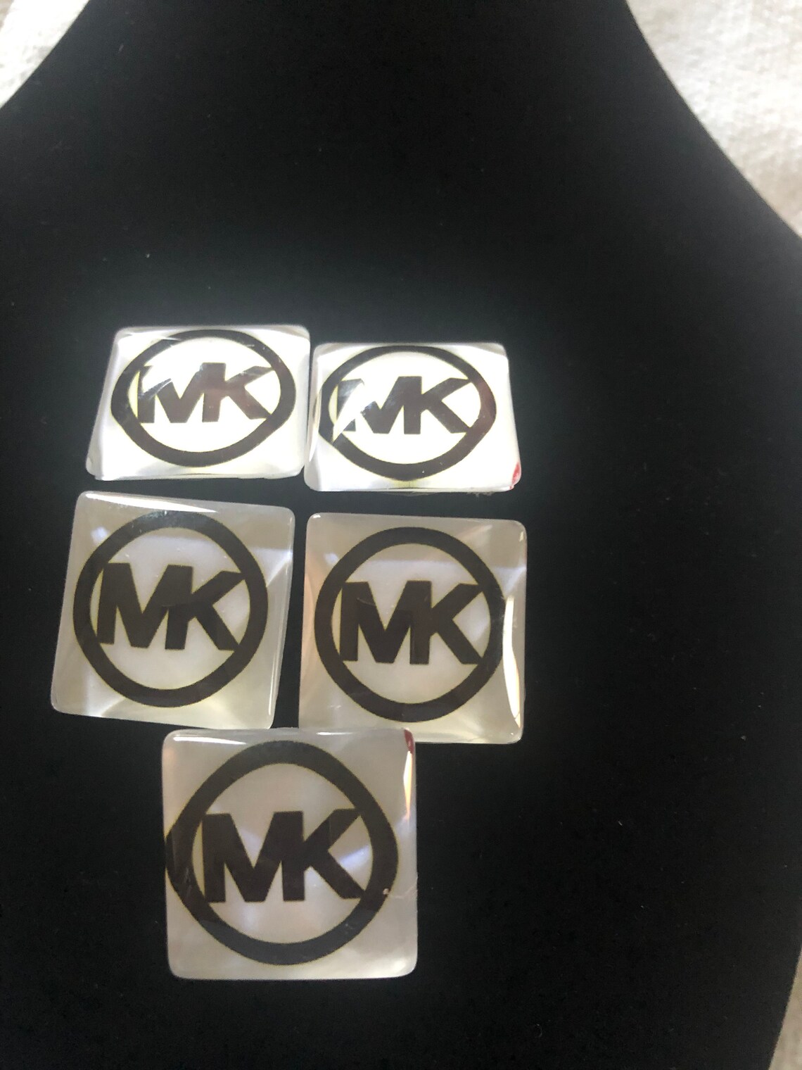 5 piece MK Brooch Pin Etsy