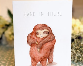 Hang in There, Thoughtful Friendship Card