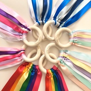 baby sensory ribbon toy