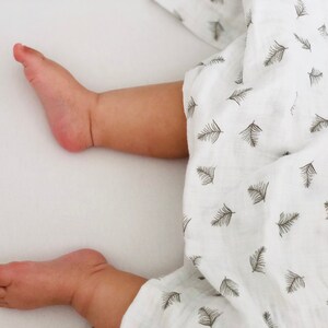 Organic Muslin Swaddle Blanket | Baby Wrap | Swaddle Blanket | Baby Photo Prop | Newborn Muslin Wrap | Photo Prop