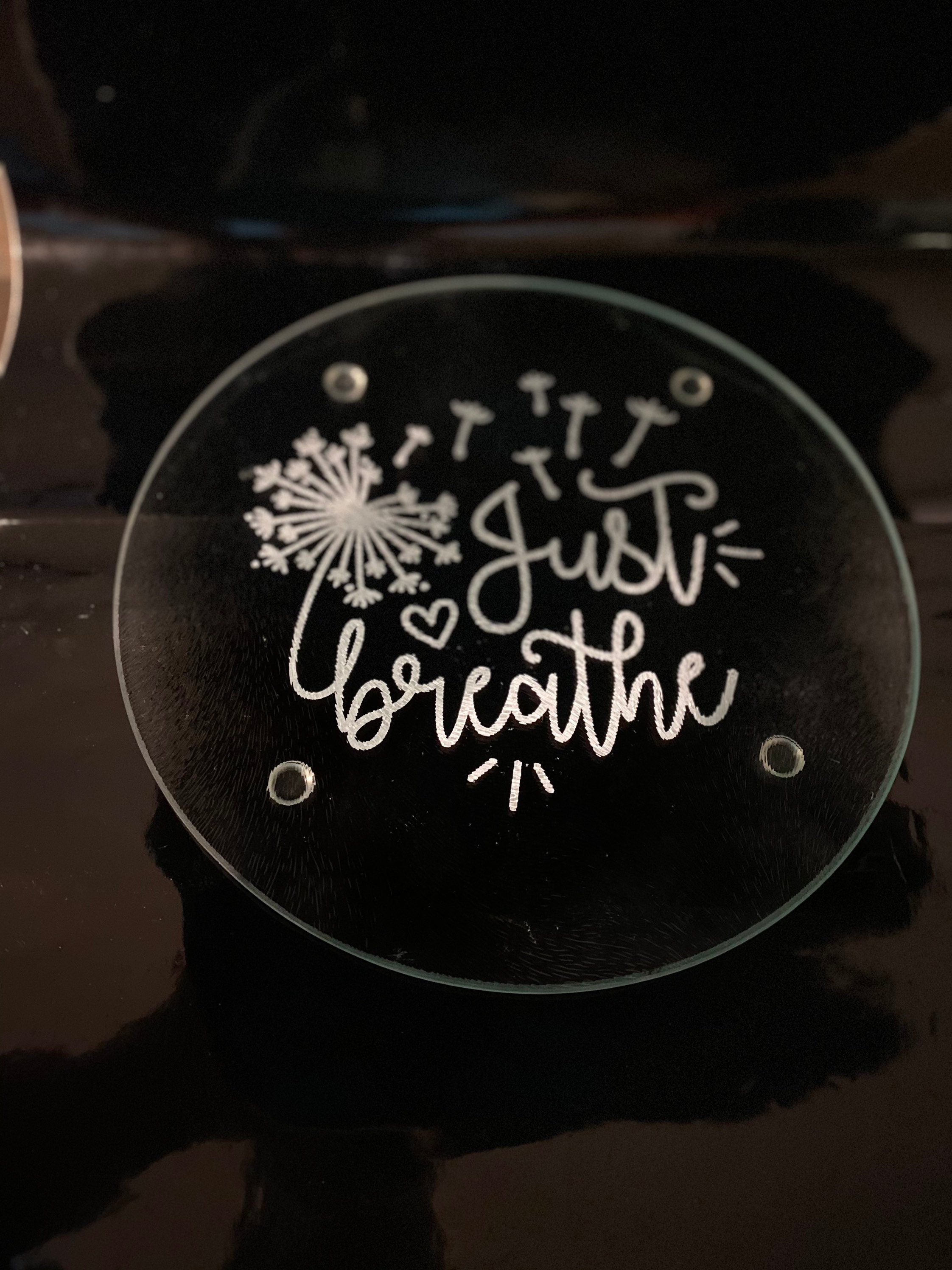 Custom glass trivets Etsy