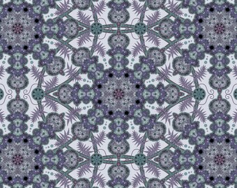 Starflake Amethyst Gift Wrap, wrapping paper collection, birthday wrapping paper, abstract design, purple, green, lavender, discounted sets