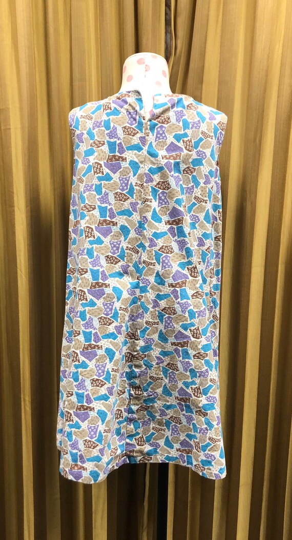 60s Atomic print dress - image 4