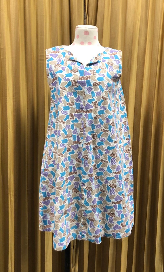 60s Atomic print dress - image 2