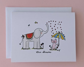 Love Showers. The perfect card for someone you love