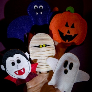 Halloween Finger Puppets
