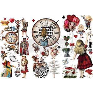 Enchanted Fantasy Furniture Transfer, Redesign with Prima Transfer - 24&quot; x 35&quot;  New Limited Edition