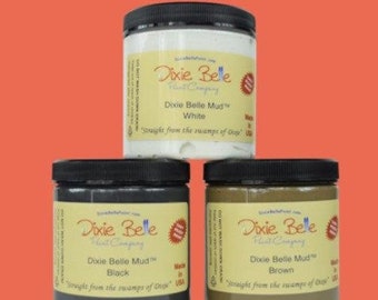 Mud by Dixie Belle - 8oz size! 3 colors to pick from- White, Brown and black! - Same Day Shipping!