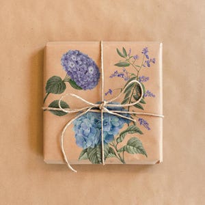 Mystic Hydrangea Furniture Transfer, Redesign with Prima, Mini Decor Transfer