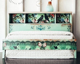 Retro Garden Furniture Decoupage Paper | Redesign with Prima Fiber Sheet