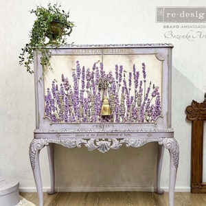 Champs de Lavende - Rub On Decor Transfer, Redesign with Prima, Furniture Transfer