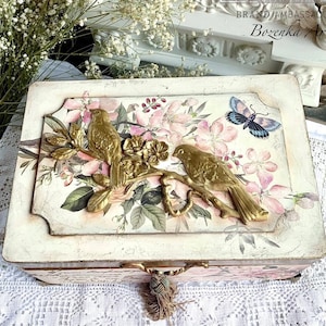 Blossoming Spring Silicone Mold - Redesign with Prima Decor Mould