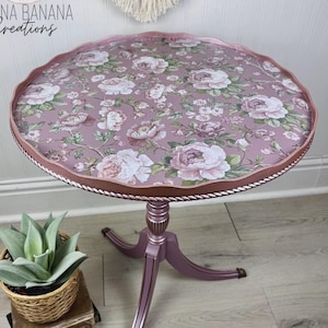 Blushing Blooms Symphony Furniture Transfer - Redesign with Prima Decal - Kacha Design