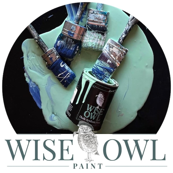 Chalk Synthesis Paint ∙ Wise Owl ∙ Free Shipping ∙ Furniture Paint ∙ Cabinet Paint ∙ Pint Size