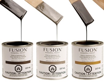 Stain & Finishing Oil - Fusion Mineral Paint - All in One SFO - Fast Shipping