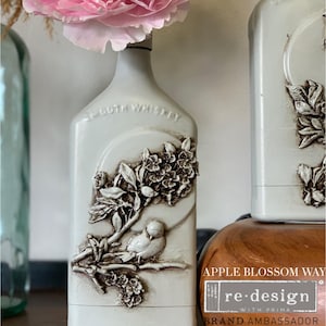 Aviary Bird Silicone Mold - Redesign with Prima Decor Mould 5"x8" Resin, Clay, Crafts