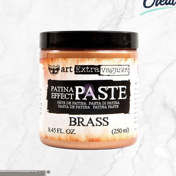 Brass Patina Paste - Finnabair Art Extravagance Patina Effect - Redesign with Prima - 8.45oz