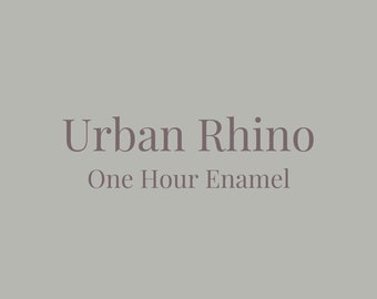 Urban Rhino OHE | Wise Owl Paint | One Hour Enamel | Furniture Paint | Free Shipping