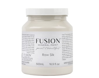 Raw Silk Fusion Mineral Paint - Matte Furniture & Cabinet Paint - Pint Size