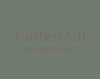 Earthen Ash OHE | Wise Owl Paint | One Hour Enamel | Free Shipping | Cabinet Paint