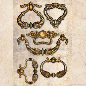 Vincennes Hardware - Memory Hardware Mould by ReDesign With Prima - Furniture Decor Mould!