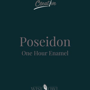 Poseidon OHE | Wise Owl Paint | Free Shipping | One Hour Enamel | Furniture Paint | Perfect for Painting Cabinets
