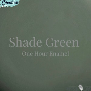 Shade Green OHE Summer in Ibiza | Wise Owl Paint | One Hour Enamel | Furniture Paint | Free Shipping