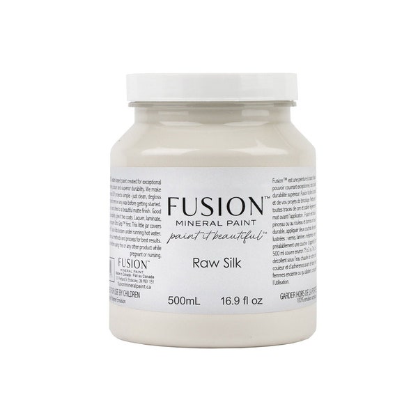 Raw Silk - Fusion Mineral Paint - Fast Shipping - Furniture & Cabinet Paint - Paint for Furniture!