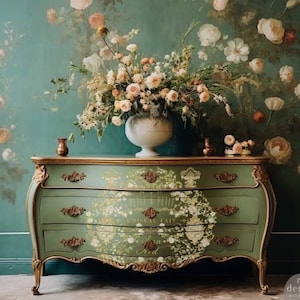 Petit A Petit Furniture Transfer: Kacha&#39;s Design Redesign with Prima Decor Decal (24&quot;x 35&quot;)