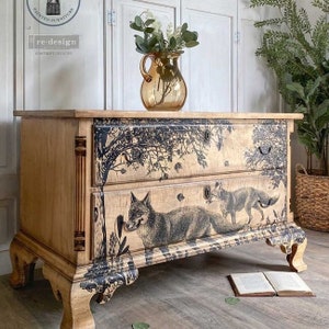 Fox Meadows - Furniture Transfer, Redesign with Prima Decor Transfer, 24"x 35"