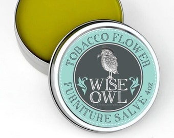 Furniture Salve - Tobacco Flower - Wise Owl Paint, FREE SHIPPING - Wood Conditioner and Chalk Paint Sealer!