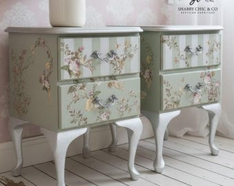 Rosette Royale Furniture Transfer - Redesign with Prima Floral Middy Decal