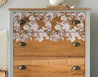Natural Splendor Furniture Transfer - Redesign with Prima Floral Decor Decal