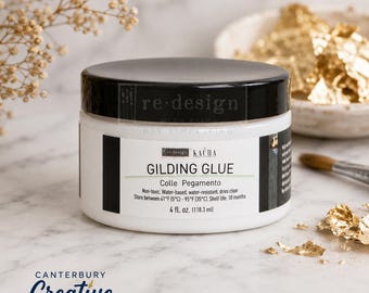 Gilding Glue Kacha ∙ Redesign with Prima ∙ Gold Leaf Craft Adhesive