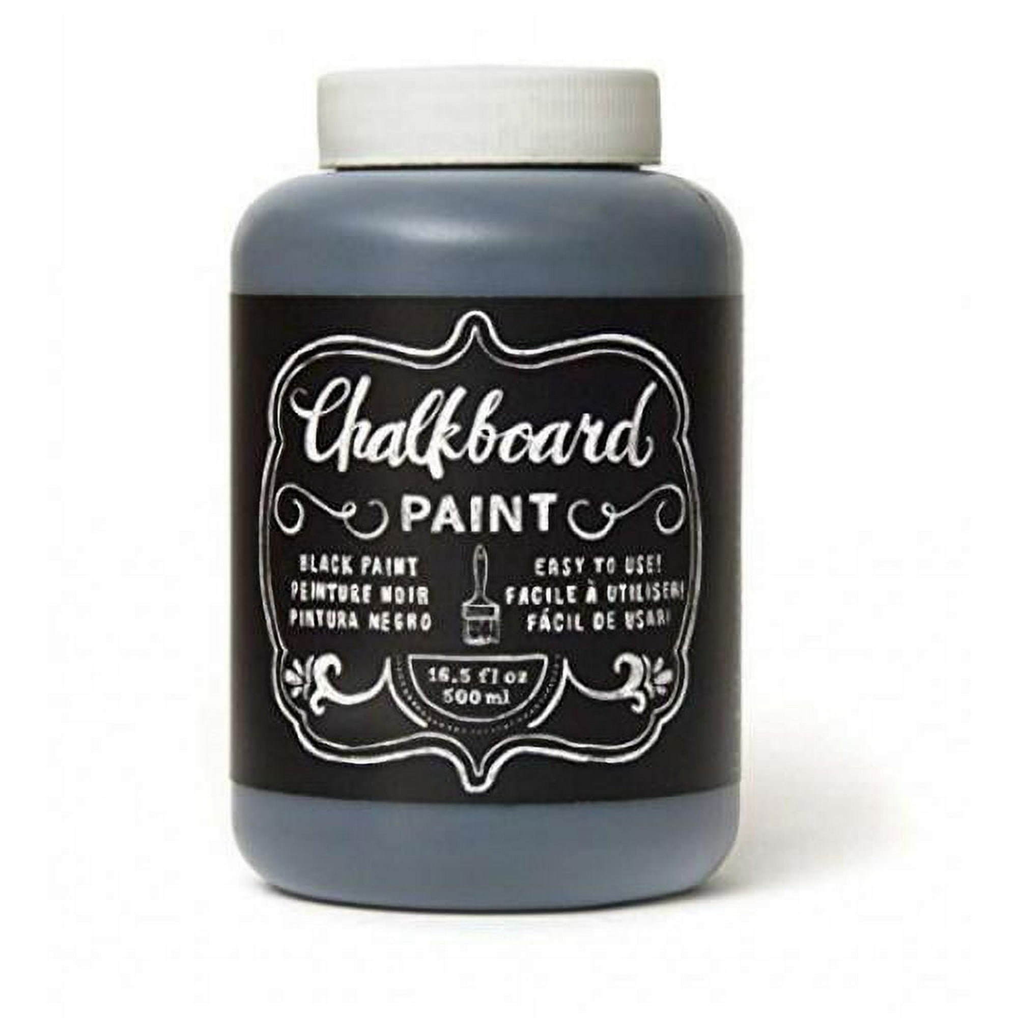 Pentart Chalkboard Paint Black 100 ML for Canvas Art, Mixed Media
