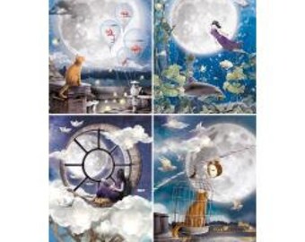 Moon Rice Paper - Etsy