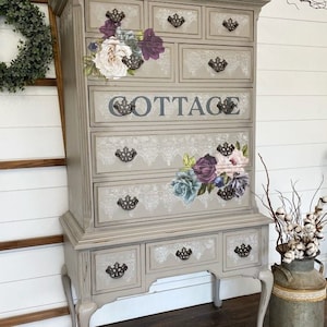 Vintage Wallpaper Clearly-Aligned Decor Stamps by redesign with Prima! Same Day Shipping!