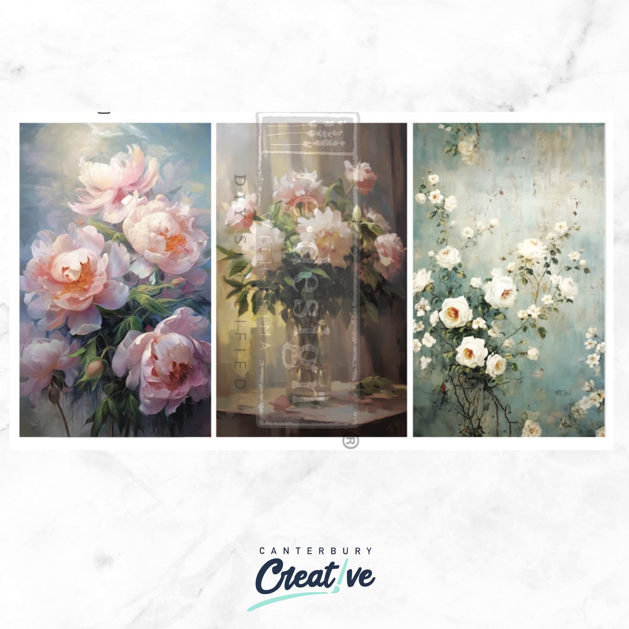 Bountiful Beauty Floral Decoupage Paper Pack - Redesign With Prima ...