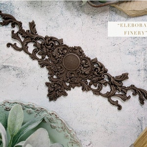 New Decor Poly Casting ELABORATE FINERY - Redesign with Prima  - Innovative Flexible Décor Appliqué