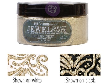 Golden Dust - Jewel Effect Paste - Art Extravagance Paste - Mixed Media - Texture Paste