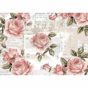 Floral Sweetness - Decor Rice Paper, Redesign with Prima, Free Shipping Eligible