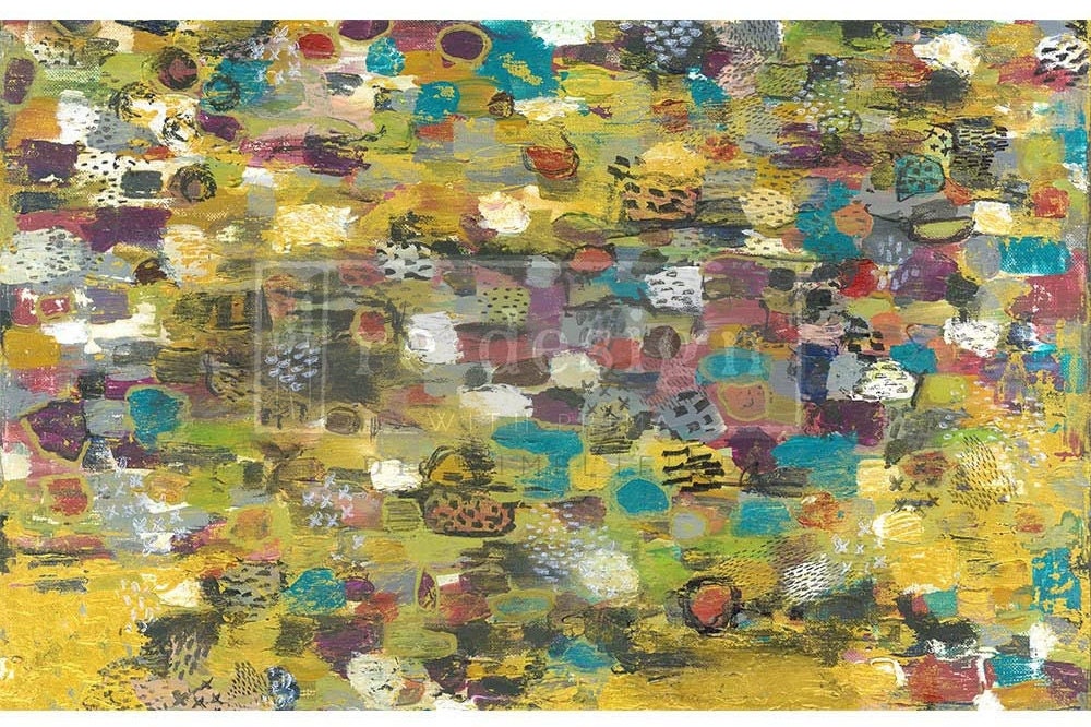 Abstract Dream Decoupage Paper - Redesign With Prima Decor Tissue Paper ...