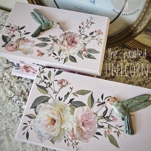Blush Reverie Furniture Transfer - Redesign with Prima Middy Floral Decal