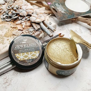 Finnabair Jewel Texture Paste - Shimmer Mixed Media Medium - Art Extravaganza